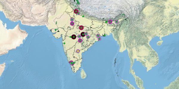 EJAtlas India thematic map