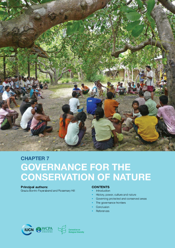 Governance for the Conservation of Nature