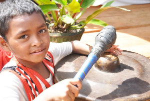 Idsesenggilaha of the Menuvù  Tribe in the Mt. Kalatungan, Bukidnon, in the Philippines