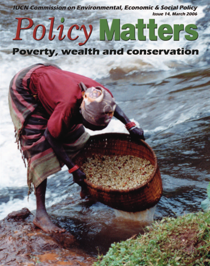 Poverty, Wealth and Conservation, Policy Matters 14