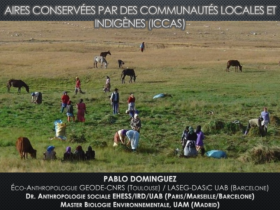 2017 UAB Course: Aires Conservées par des Communautés locales et Indigènes (ICCAs)