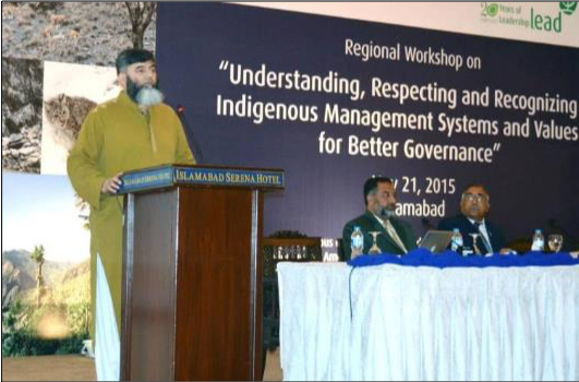 Regional workshop on ICCAs in Pakistan