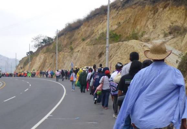 Oposición popular a la minería