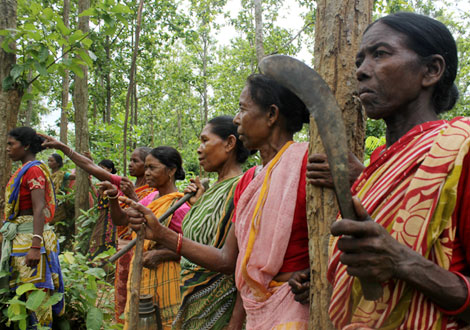 With Sickle and Stick They Saved a Forest