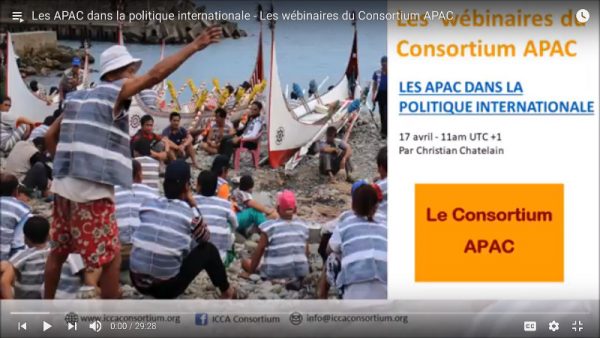 Les APAC dans la politique internationale – Les webinaires du Consortium APAC