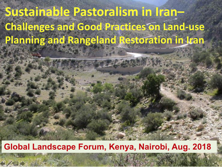 Rangelands Initiative panel at the Global Landscapes Forum