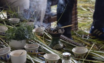 Ethiopian traditional coffee