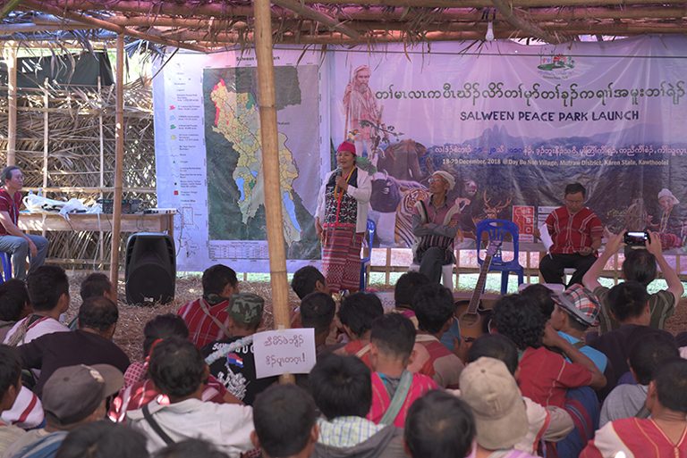 Karen indigenous communities in Myanmar have officially launched the Salween Peace Park