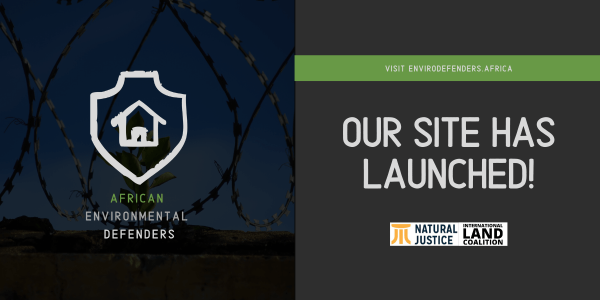 A new resource for African environmental defenders