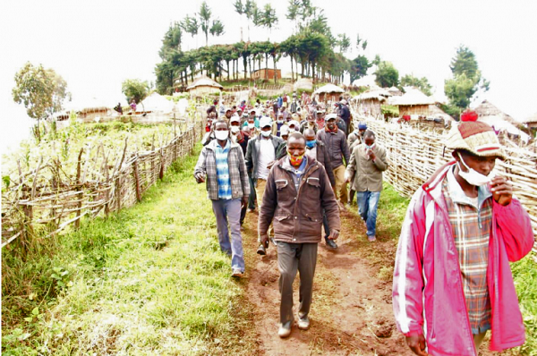 Sengwer walk out of meeting with UNDP and County Commissioner (via FPP)