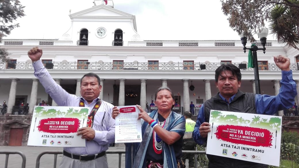 Alerta:  Pueblo Shuar Arutam hace frente a Proyectos Mineros y de Infraestructura que amenazan su Territorio de Vida