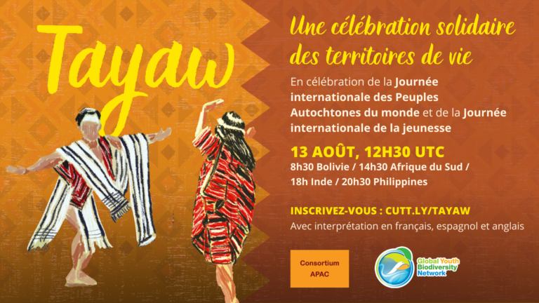 Nous vous invitons à TAYAW : une célébration solidaire des territoires de vie