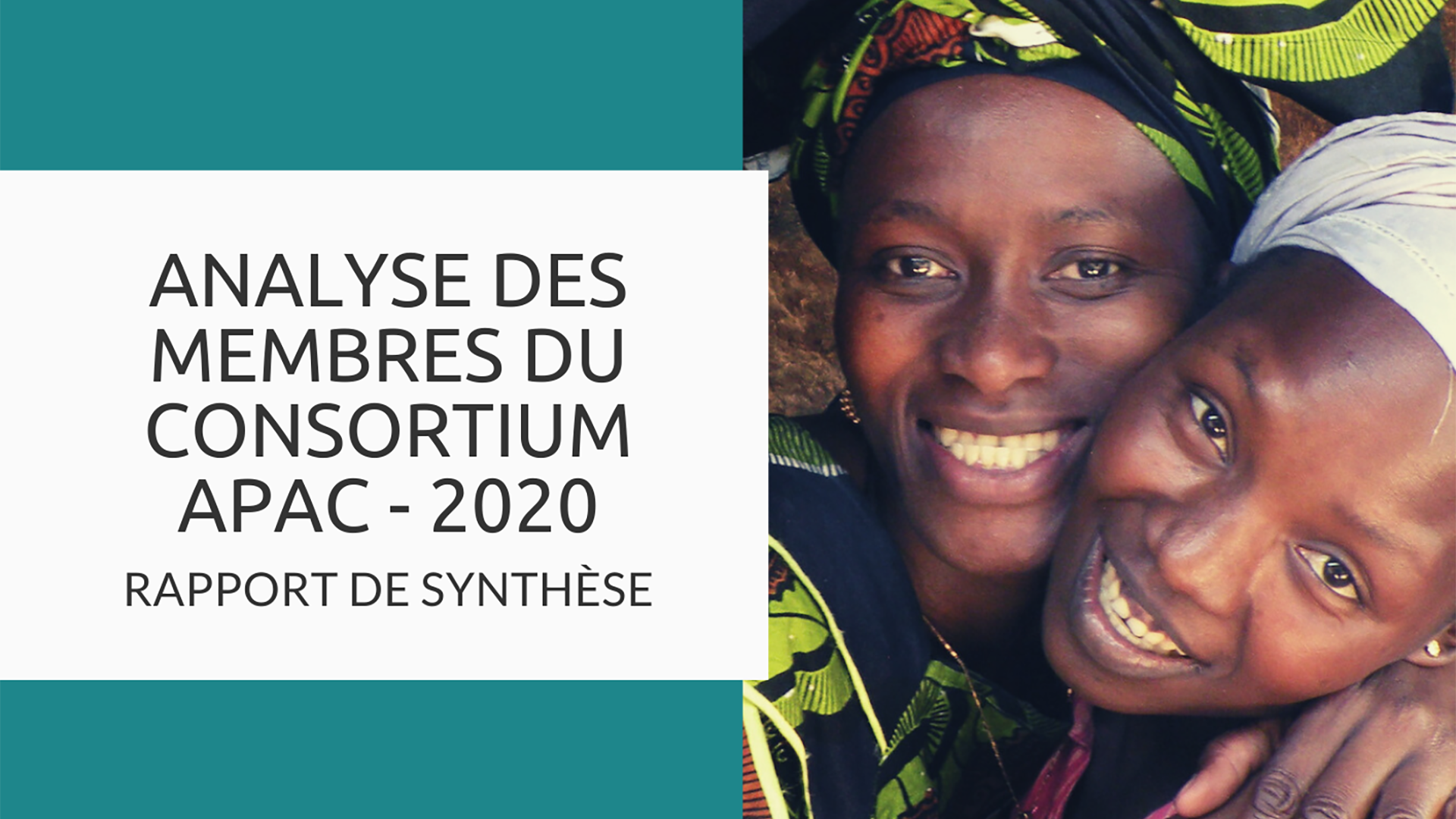 Le Consortium APAC publie un rapport de synthèse sur l’Analyse des Membres 2020