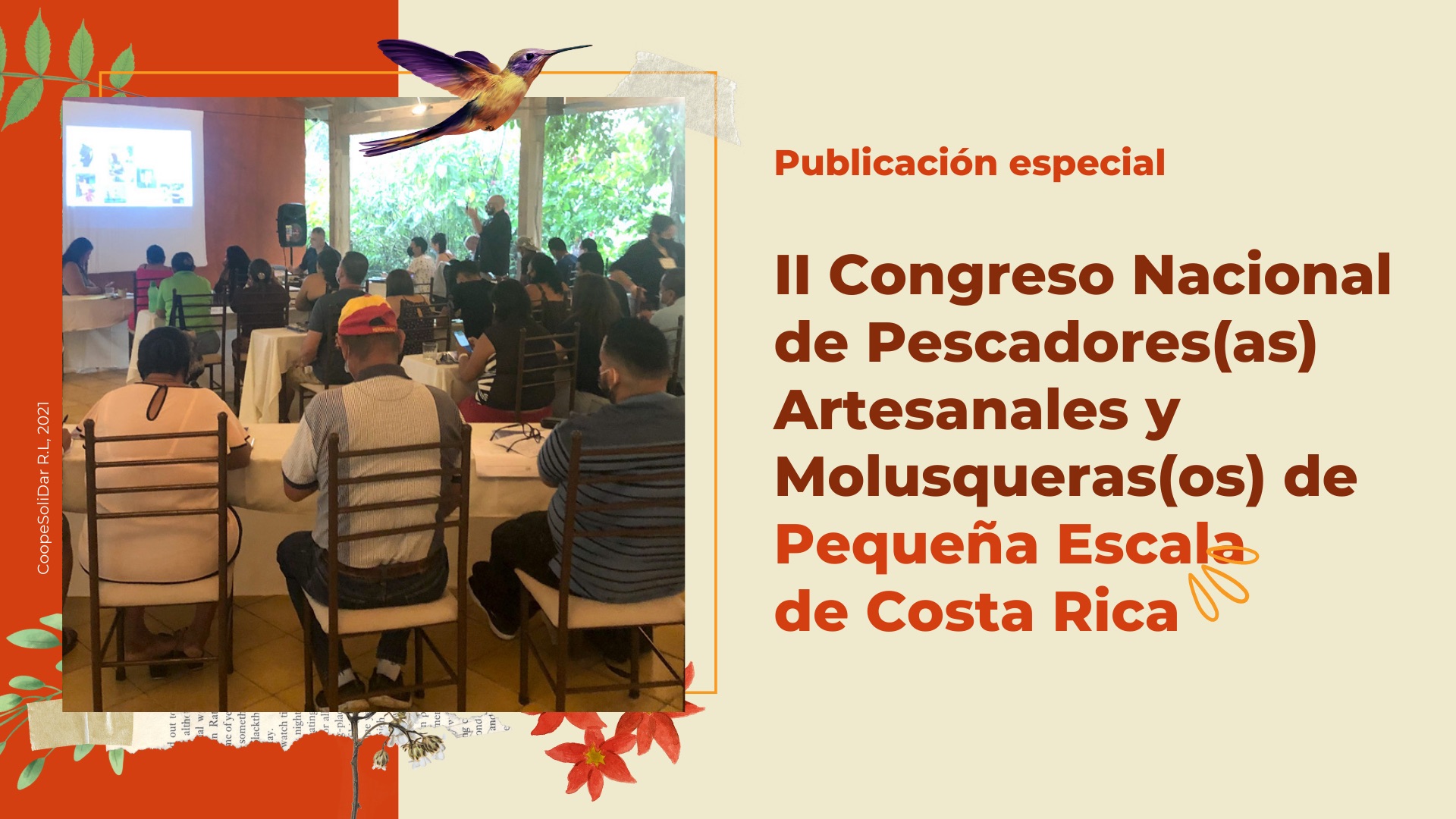 II Congreso Nacional de Pescadores(as) Artesanales y Molusqueros(as) de Pequeña Escala de Costa Rica