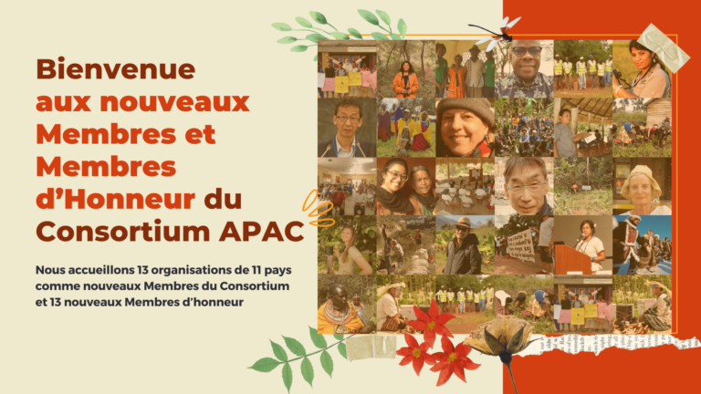 Bienvenue aux nouveaux Membres et Membres d’Honneur du Consortium APAC