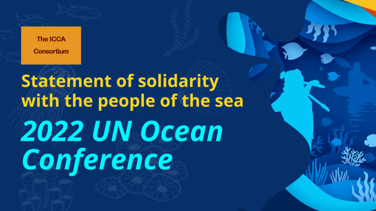 Statement of solidarity with the people of the sea on the occasion of the 2022 UN Ocean Conference