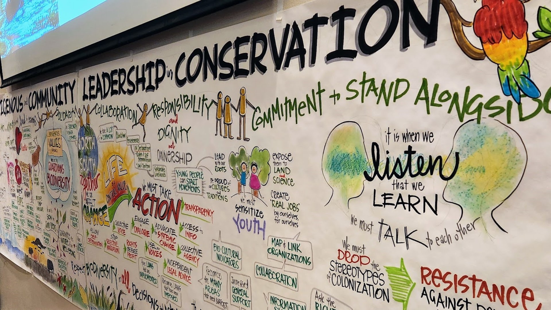Un dialogue pré-COP initie une collaboration Nord–Sud sur le leadership autochtone et communautaire en matière de conservation