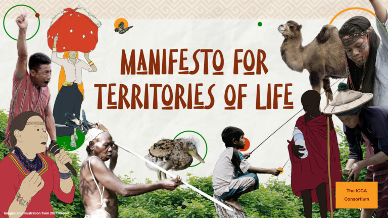 A Manifesto for territories of life