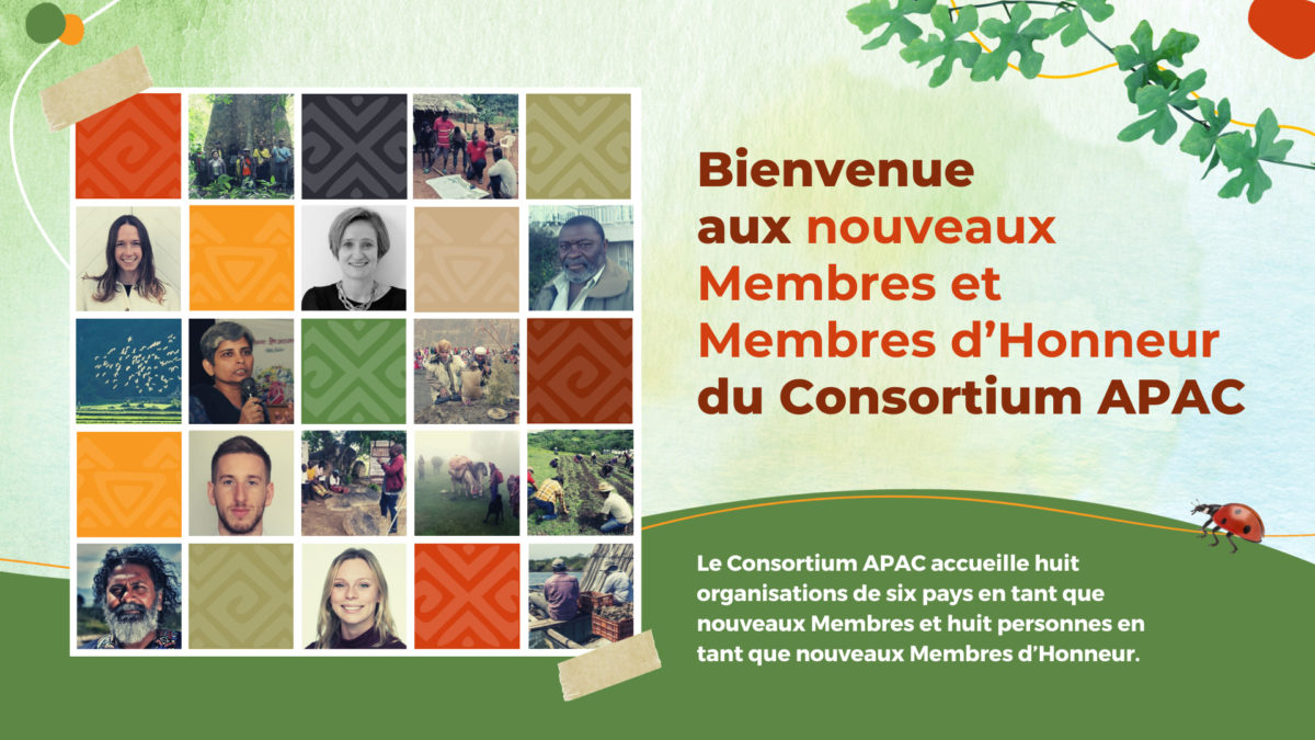 Bienvenue aux nouveaux Membres et Membres d’Honneur du Consortium APAC