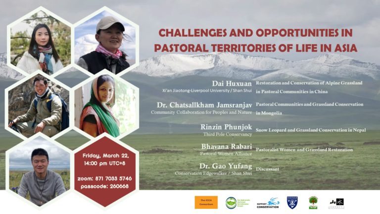 Recap: Webinar on challenges and opportunities in pastoral territories of life in Asia