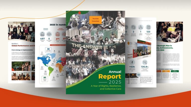 ICCA Consortium Annual Report 2025: A Year of Rights, Resilience, and Collective Care