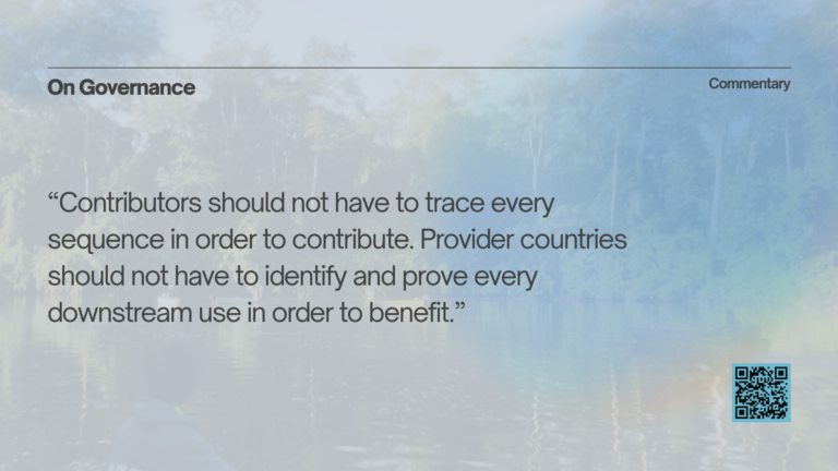 Sustaining Provider-Country Confidence in the Multilateral Mechanism for Digital Sequence Information on Genetic Resources