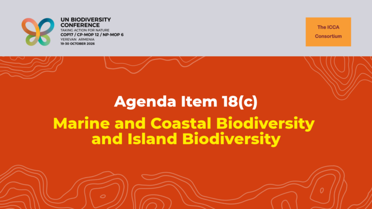 Statement on the CBD COP17 Agenda Item 18(c): Marine and Coastal Biodiversity and Island Biodiversity