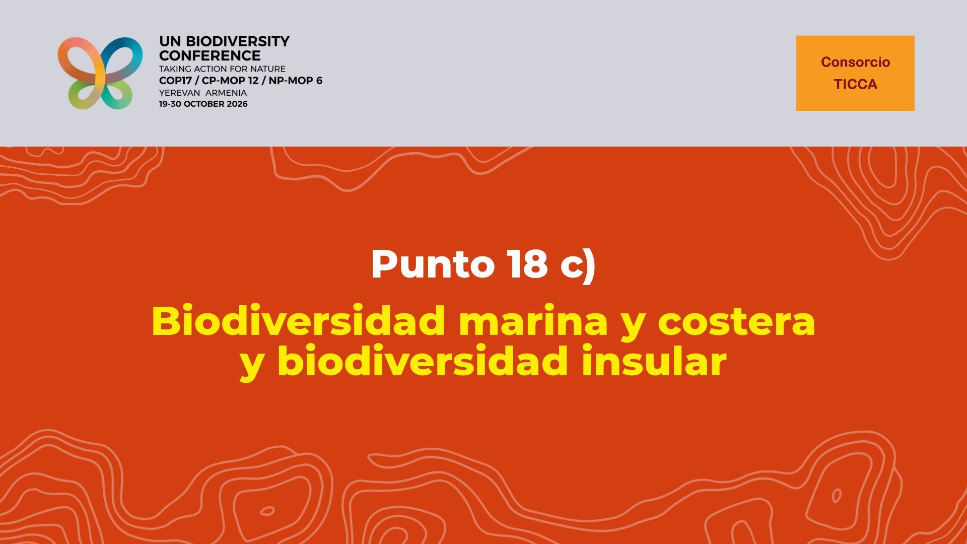 Declaración del Consorcio TICCA sobre el tema 18 c) del programa de la COP17 del CDB: Biodiversidad marina y costera y biodiversidad insular